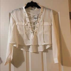 Fashion Nova Oh So Foxy Crop Top